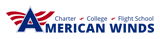 American Winds College of Aeronautics logo