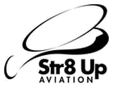 Str8 Up Aviation logo